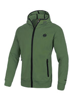 Hooded Sweatjacket HARRIS HILLTOP Olive - Pitbull West Coast International Store 