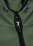 Hooded Sweatjacket HARRIS HILLTOP Olive - Pitbull West Coast International Store 