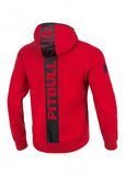 Hooded Sweatjacket HARRIS HILLTOP Red - Pitbull West Coast International Store 
