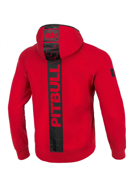 Hooded Sweatjacket HARRIS HILLTOP Red - Pitbull West Coast International Store 