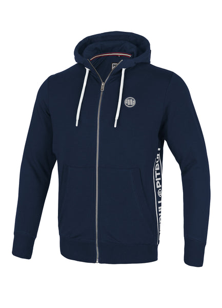 Hooded Zip French Terry RENO Dark Navy - Pitbull West Coast International Store 