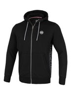 Hooded Zip French Terry RENO Black - Pitbull West Coast International Store 