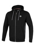 Hooded Zip French Terry RENO Black - Pitbull West Coast International Store 