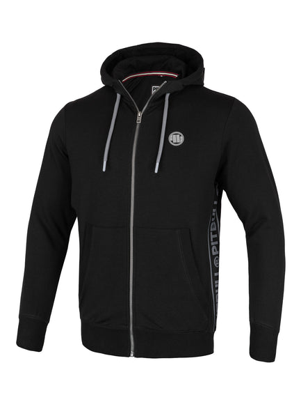 Hooded Zip French Terry RENO Black - Pitbull West Coast International Store 