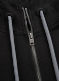 Hooded Zip French Terry RENO Black - Pitbull West Coast International Store 