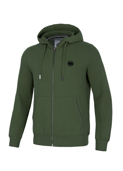 NEW LOGO Olive Zip Hoodie - Pitbull West Coast International Store 
