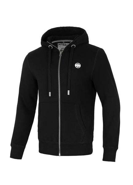 NEW LOGO Black Zip Hoodie - Pitbull West Coast International Store 