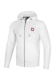 HILLTOP 22 White Zip Hoodie - Pitbull West Coast International Store 