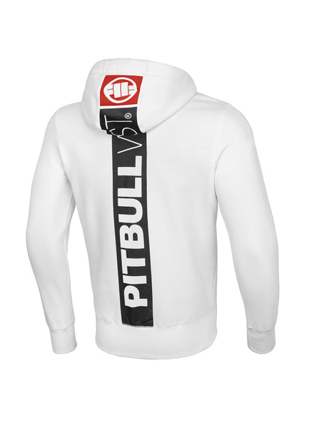 HILLTOP 22 White Zip Hoodie - Pitbull West Coast International Store 