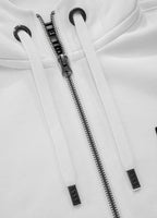 HILLTOP 22 White Zip Hoodie - Pitbull West Coast International Store 
