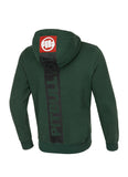 HILLTOP 22 Dark Green Zip Hoodie - Pitbull West Coast International Store 