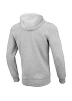 Pique Premium Hooded Zip Small Logo Grey - Pitbull West Coast International Store 