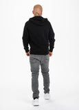Pique Premium Hooded Zip Small Logo Black - Pitbull West Coast International Store 