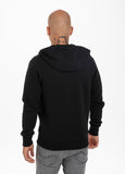Pique Premium Hooded Zip Small Logo Black - Pitbull West Coast International Store 