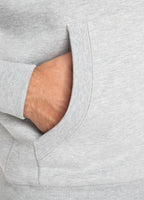 HOODED ZIP HILLTOP 21 GREY MLG - Pitbull West Coast International Store 