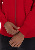 HOODED ZIP HILLTOP 2 RED - Pitbull West Coast International Store 