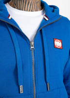 HOODED ZIP HILLTOP 21 Blue - Pitbull West Coast International Store 