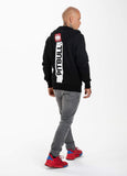 HOODED ZIP HILLTOP 2 BLACK - Pitbull West Coast International Store 