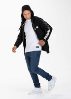 HOODED ZIP SLEEVE TNT BLACK - Pitbull West Coast International Store 