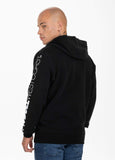 HOODED ZIP SLEEVE TNT BLACK - Pitbull West Coast International Store 