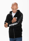 HOODED ZIP SLEEVE TNT BLACK - Pitbull West Coast International Store 