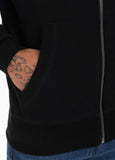 HOODED ZIP SLEEVE TNT BLACK - Pitbull West Coast International Store 