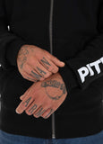 HOODED ZIP SLEEVE TNT BLACK - Pitbull West Coast International Store 