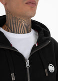 HOODED ZIP SLEEVE TNT BLACK - Pitbull West Coast International Store 