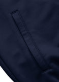 TAPE LOGO Dark Navy Zip Sweatshirt - Pitbull West Coast International Store 