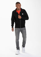 SWEATJACKET SMALL LOGO BLACK - Pitbull West Coast International Store 