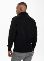 SWEATJACKET SMALL LOGO BLACK - Pitbull West Coast International Store 