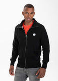 SWEATJACKET SMALL LOGO BLACK - Pitbull West Coast International Store 