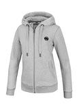 HILLTOP 22 Grey Hooded Zip - Pitbull West Coast International Store 