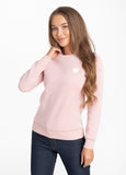 Women's crewneck SMALL LOGO Pink - Pitbull West Coast International Store 