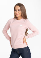 Women's crewneck SMALL LOGO Pink - Pitbull West Coast International Store 