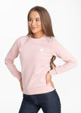 Women's crewneck SMALL LOGO Pink - Pitbull West Coast International Store 