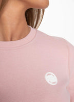 Women's crewneck SMALL LOGO Pink - Pitbull West Coast International Store 