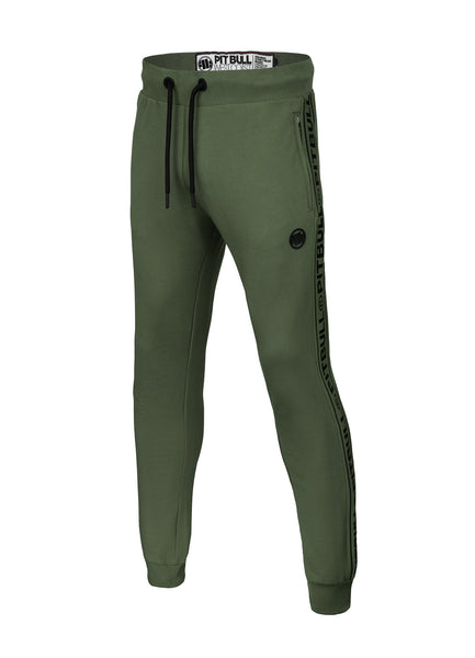 Jogging Pants French Terry VIGO Olive - Pitbull West Coast International Store 