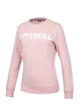 Women crewneck MELROSE FRENCH TERRY Pink - Pitbull West Coast International Store 