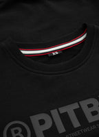 Women crewneck MELROSE FRENCH TERRY Black - Pitbull West Coast International Store 