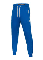 Spodnie Dresowe TERRY NEW LOGO Niebieskie - Pitbull West Coast International Store 