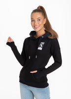 Women's Hooded MEET MY FRIENDS Black - Pitbull West Coast International Store 
