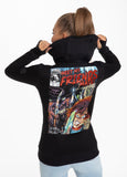 Women's Hooded MEET MY FRIENDS Black - Pitbull West Coast International Store 