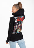 Women's Hooded MEET MY FRIENDS Black - Pitbull West Coast International Store 