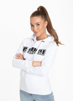 Women's hoodie CLASSIC BOXING 2 White - Pitbull West Coast International Store 