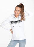 Women's hoodie CLASSIC BOXING 2 White - Pitbull West Coast International Store 