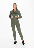 Women's hoodie CLASSIC BOXING 2 Olive - Pitbull West Coast International Store 