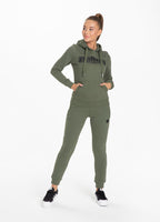 Women's hoodie CLASSIC BOXING 2 Olive - Pitbull West Coast International Store 