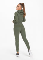 Women's hoodie CLASSIC BOXING 2 Olive - Pitbull West Coast International Store 