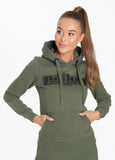 Women's hoodie CLASSIC BOXING 2 Olive - Pitbull West Coast International Store 